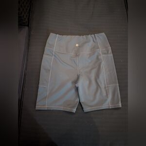 Reebok Girls‎ Gray Athletic Shorts Size Large/12/14.